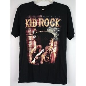 Rock Me Adult M Black Kid Rock First Kiss Cheap‎ Date Tour 2015 Graphic Tshirt
